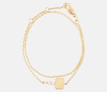 Halskette Catherine Mini aus 18kt Gelbgold mit Diamanten