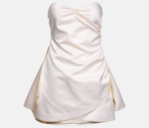 Rotate Birger Christensen Bridal Minikleid aus Twill