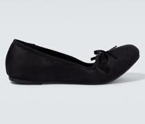 Slip-Ons Leopold aus Satin