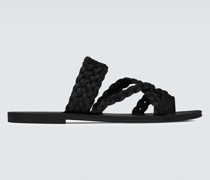 Saint Laurent Sandalen Neil aus Leder