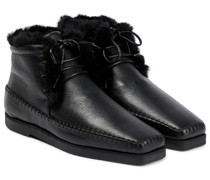 Toteme Ankle Boots aus Leder