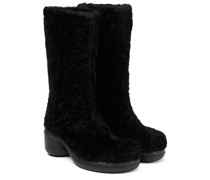Jil Sander Stiefel aus Shearling