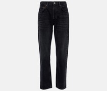 Mid-Rise Straight Jeans Parker Long