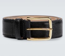 Thom Browne Guertel 4-Bar aus Leder