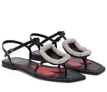 Sandalen Viv’ Choc aus Leder