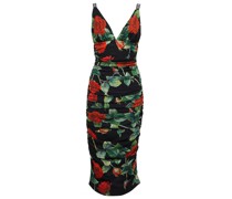 Dolce&Gabbana Midikleid aus einem Seidengemisch