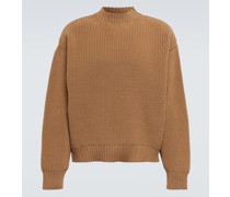 Sacai Pullover aus Rippstrick