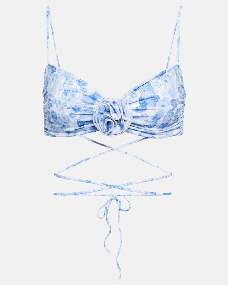 Magda Butrym Damen Magda Butrym Bedrucktes Bikini-Oberteil