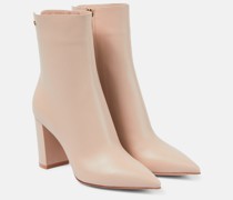 Gianvito Rossi Ankle Boots Piper 85 aus Leder