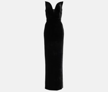 Roland Mouret Robe aus Samt