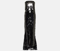 Emilia Wickstead Robe Josiah mit Pailletten