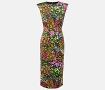 Dries Van Noten Bedrucktes Midikleid