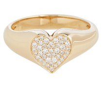 Sydney Evan Ring aus 14kt Gelbgold mit Diamanten