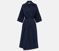 CO Midikleid aus Baumwolle und Seide