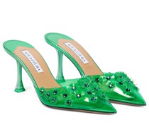 Aquazzura Verzierte Mules Meteorite 75