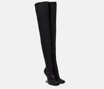 Rick Owens Lilies Overknee-Stiefel Cantilever