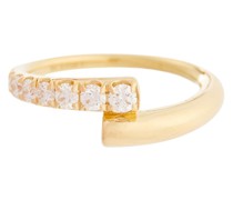 Melissa Kaye Ring Lola aus 18kt Gelbgold mit Diamanten