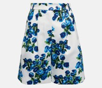 Bedruckte High-Rise Shorts Elliotta