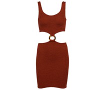 Hunza G Minikleid Pretty Woman mit Cut-outs