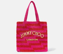 Jimmy Choo Tote Beach N/S aus Haekelstrick