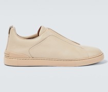 Sneakers Triple Stitch aus Leder