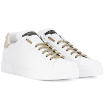 Dolce&Gabbana Sneakers Portofino aus Leder
