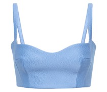 Emilia Wickstead Cropped-Top Carina aus Cloque