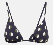 Bedrucktes Bikini-Oberteil