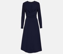 Midikleid Elta aus Crêpe