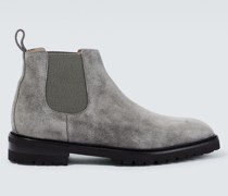 Chelsea Boots Brompton aus Veloursleder