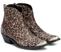 Golden Goose Bedruckte Ankle Boots Young