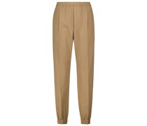 Dries Van Noten Mid-Rise-Hose aus Baumwolle