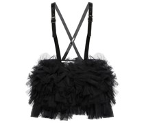 Noir Kei Ninomiya Minikleid aus Tuell