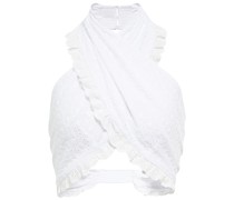 Caroline Constas Cropped-Top Leanna aus Baumwolle