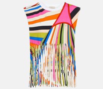 Pucci Bedrucktes Top aus Baumwolle