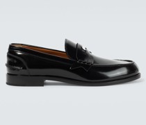 Loafers aus Leder