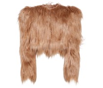Dolce&Gabbana Cropped-Jacke aus Faux Fur