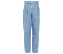 See By Chloe High-Rise Tapered Jeans