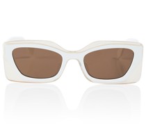 Fendi Eckige Sonnenbrille Fendi Feel