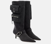 Blumarine Stiefel Jeanne aus Denim