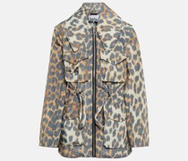 Ganni Bedruckte Jacke