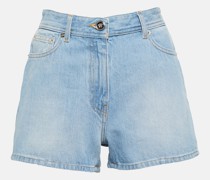 Bedruckte Jeansshorts