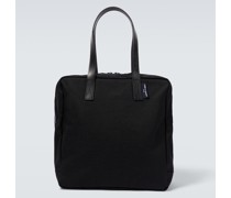 Comme des Garcons Homme Tote mit Leder