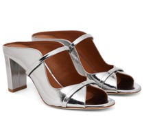 Malone Souliers Sandalen Norah 70 aus Metallic-Leder