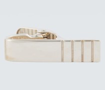 Thom Browne Krawattennadel in Silberfarben