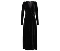 Ganni Maxikleid aus Samt
