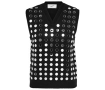 Coperni Verziertes Top aus einem Wollgemisch