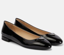 Prada Ballerinas aus Lackleder