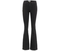 High-Rise Flared Jeans Le High