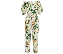 Oscar de la Renta Jumpsuit aus einem Baumwollgemisch